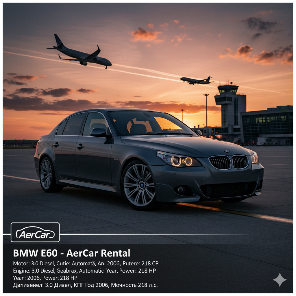 BMW E60 (2006) – 3.0 Diesel Automat, 218 CP 5