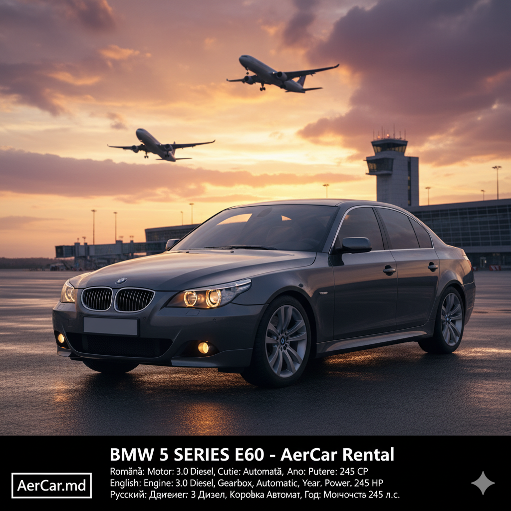 BMW Seria 5 E60 (2006) – 3.0 Diesel Automat, 245 CP 8