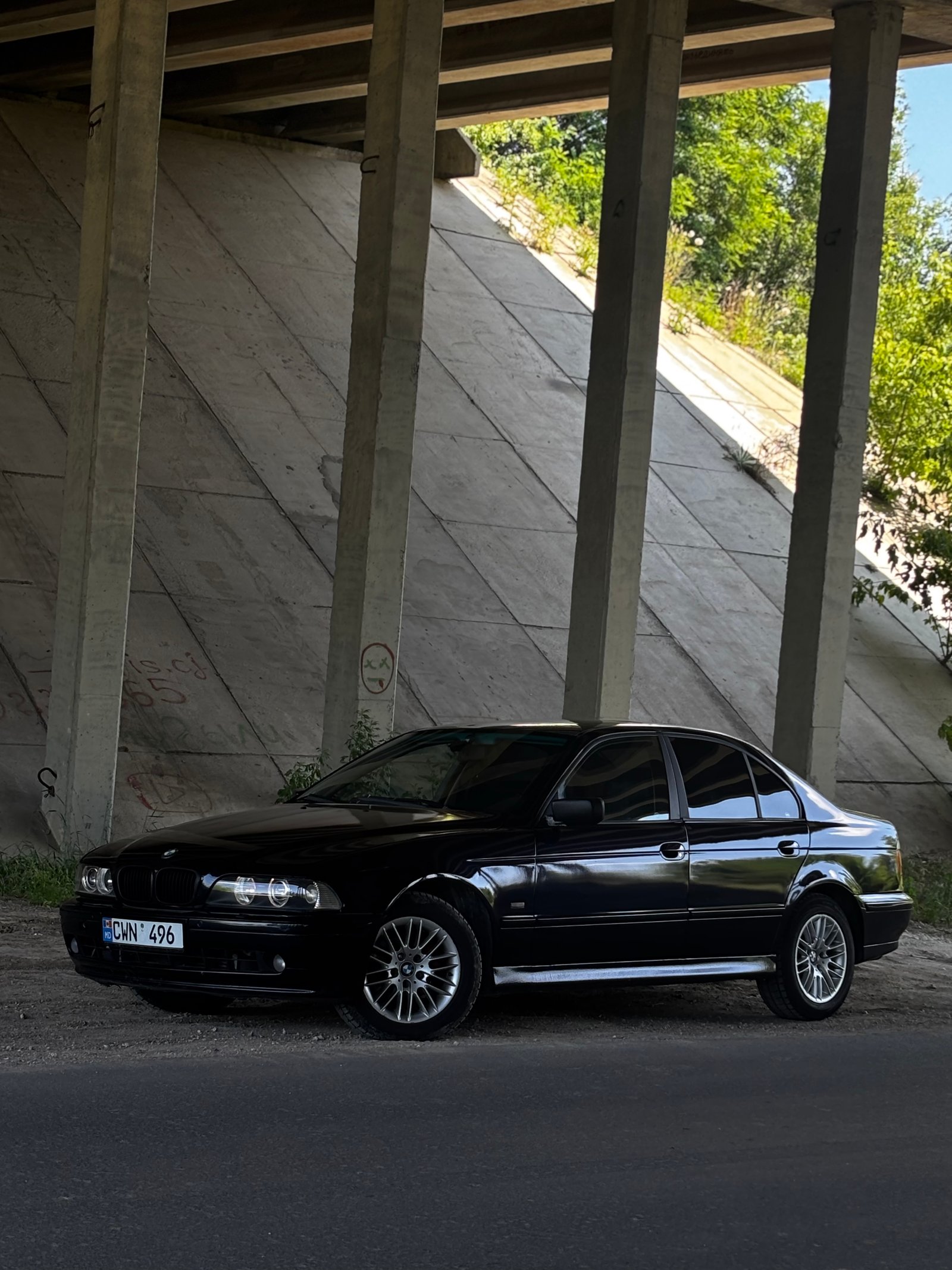 Chirie BMW E39 (2003) – 3.0 Diesel Automat, 184 CP Chișinău — foto 2
