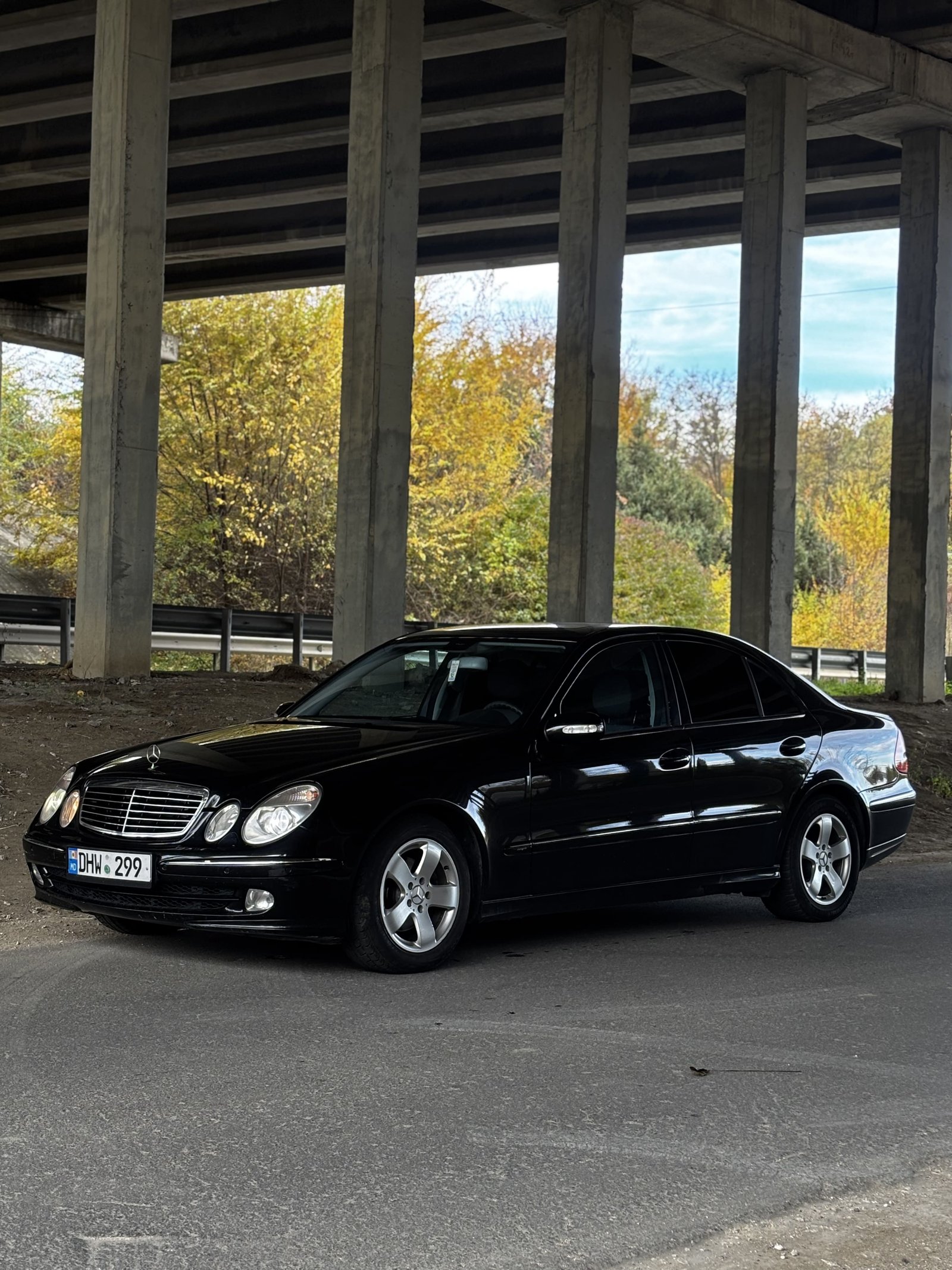 Chirie Mercedes-Benz E-Class W211 (2004) – Diesel, Automată, 190 CP Chișinău — foto 1