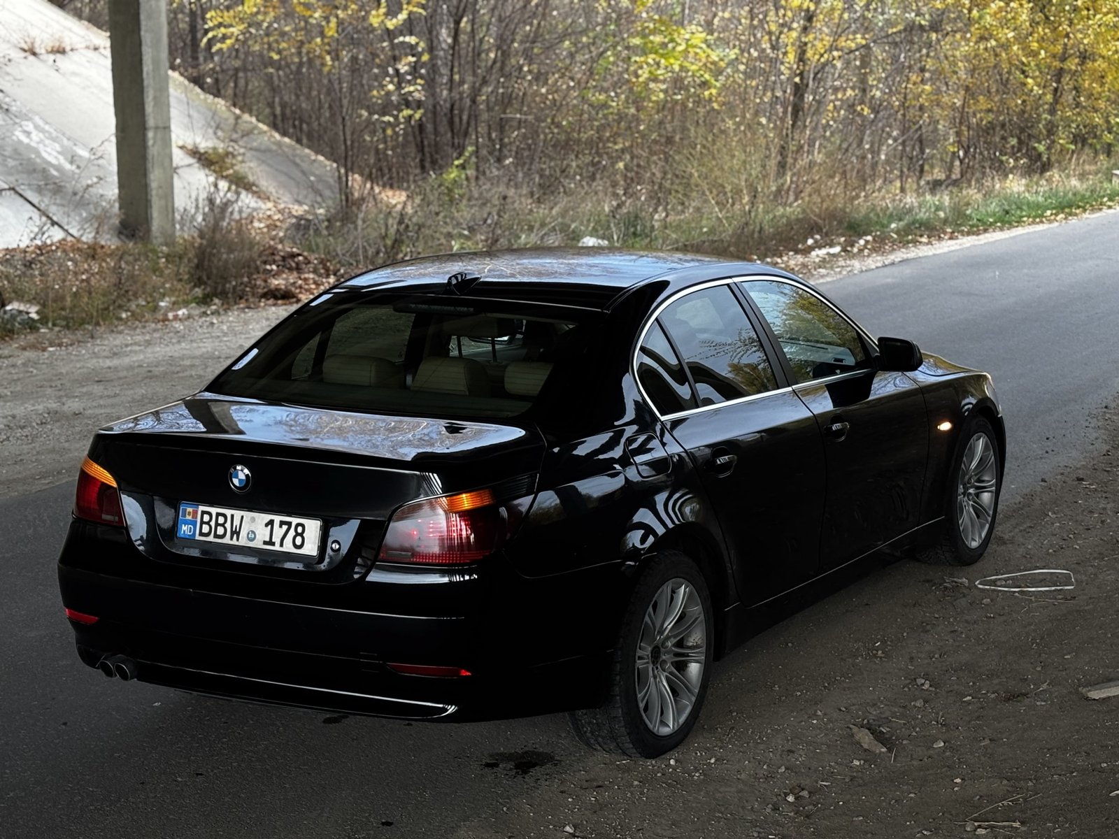 Chirie BMW E60 (2007) – 3.0 Diesel, Automat, 231 CP Chișinău — foto 4