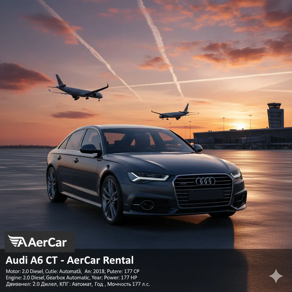 Chirie Audi A6 C7 (2018) – 2.0 Diesel Automat, 177 CP Chișinău — foto 6