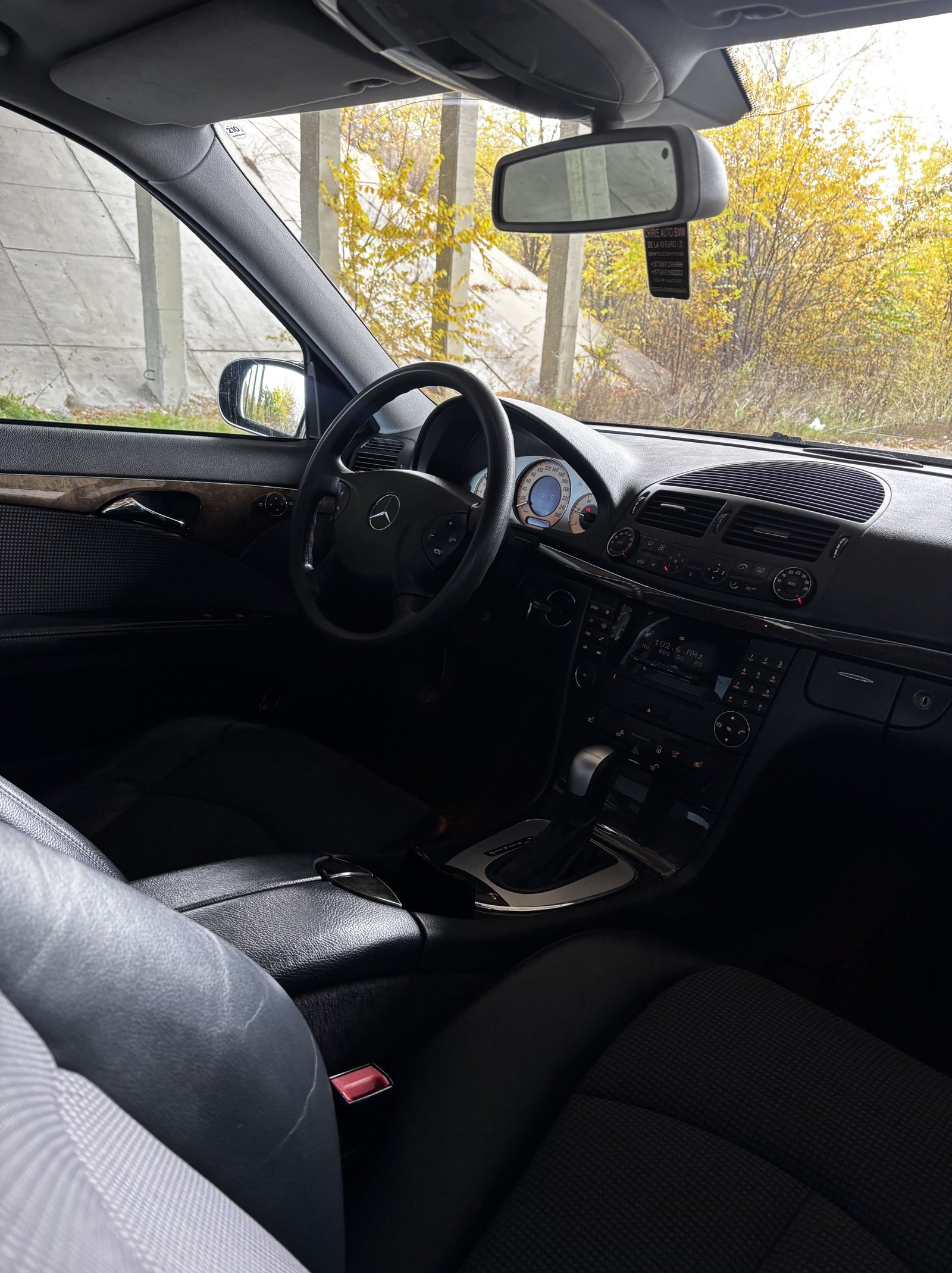 Chirie Mercedes-Benz E-Class W211 (2004) – Diesel, Automată, 190 CP Chișinău — foto 5